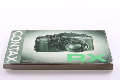 Contax istruzioni per uso - istruzioni, l'uso