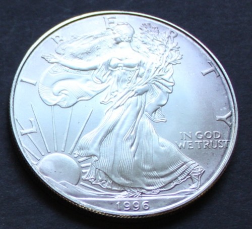 Usa 1996 silver eagle - 1,
