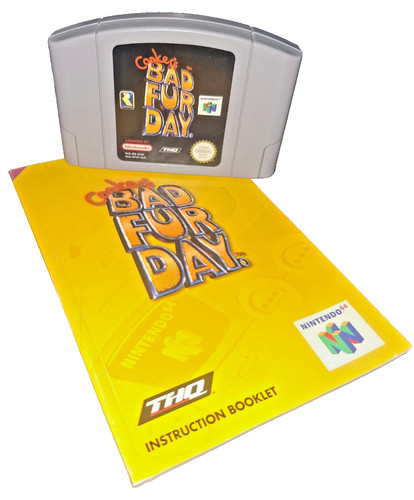 Conker bad fur day - day, n64