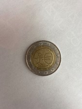 moneta 2 euro omino stilizzato repubblica francese anniversario 1999-2009