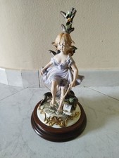 STATUA PORCELLANA CAPODIMONTE FIRMATA SARTORI VINTAGE
