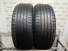2 PNEUMATICI USATI 255 60 R18 112 H BRIDGESTONE DUELLER HP ESTIVE