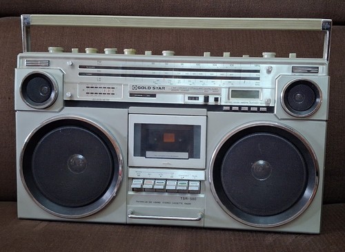 Gold star tsr 580 - gold, boombox