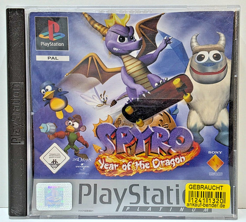 Spyro the dragon - spyro, year
