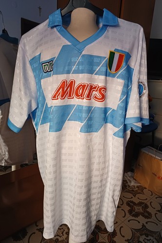 Maglia napoli bianca 1990 - maglia,