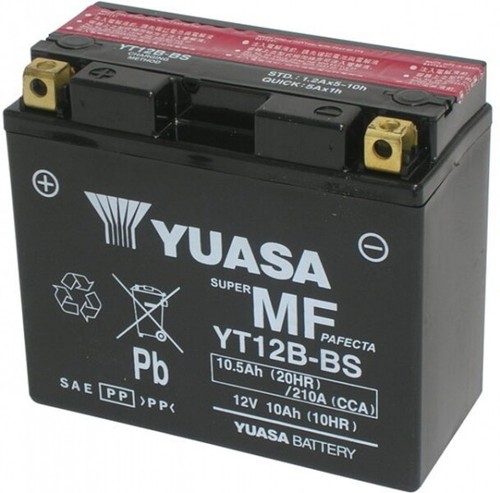 Batteria yuasa yt12b 12v - batteria,