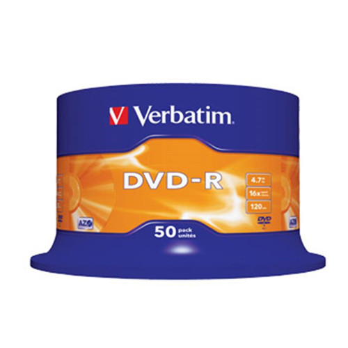 Dvd verbatim vergini 16x - dvd, -r