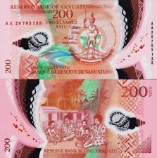 VANUATU - 200 vatu 2022 Polymer FDS UNC