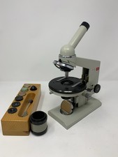 Microscopio biologico vintage