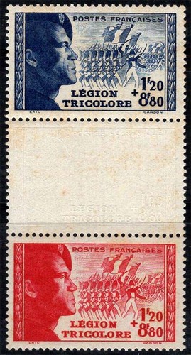 Francia 1942 565 - yv., 565-566a