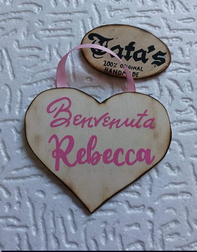 Fiocco nascita benvenuta - nascita, in