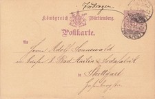156122) Württemberg posta