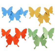  12 Pcs Farfalle Decorative Decorazione Per Bambini Decorazioni Della Stanza