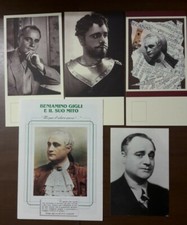 BENIAMINO GIGLI - 4 CARTOLINE