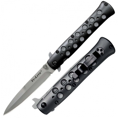 Cold steel lite liner lock - steel, ti-lite