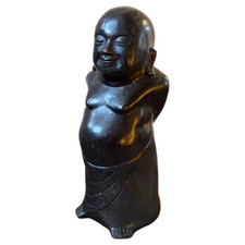 Scultura Buddha cinese in bronzo fine XIX secolo