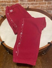 Leggings Quacker Factory Rosso