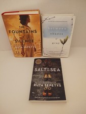 Lot Of 3 Ruta Sepetys Novels