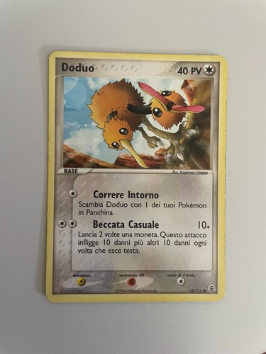 Doduo 112 set - doduo, rosso