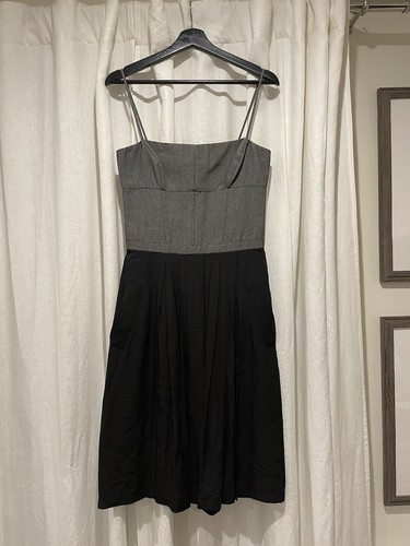 Abito bustier lana seta