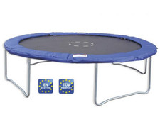 Trampolino olimpic 365 cm tappeto elastico SCHIAVI SPORT telaio acciaio salto
