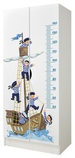 Armadio per bambini a due ante