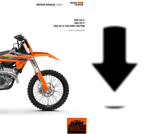 2025 ktm 350 f factory - xc-f,