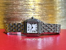 cartier panthere wspn0013 full set new 2025 steel lady watch
