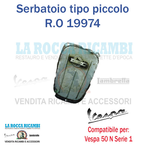 Serbatoio tipo piccolo vespa - tipo,