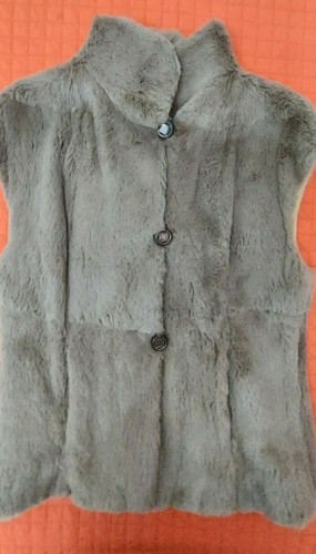 Gilet pelliccia coniglio - gilet,