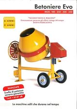 Betoniera EVO modello 180 potenza motore 0,75
