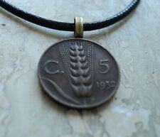 Collana Moneta Italia 5 centesimi di lira spiga
