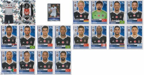 Adesivo topps champions league - topps,