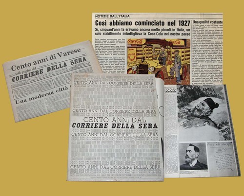 Cento anni dal corriere - anni, della