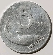 MONETA 5 LIRE 1953   (C)