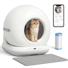 PawHut Lettiera Autopulente