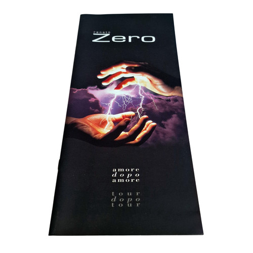 Renato zero tour book - renato, amore
