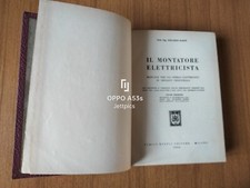 1953 IL MONTATORE ELETTRICISTA MANUALE PER OPERAI DI IMPIANTI INDUSTRIALI EPOCA