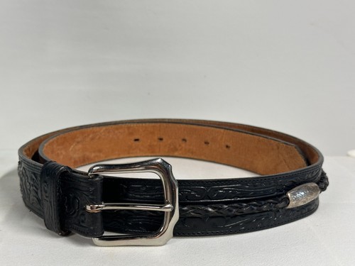 Cintura pelle justin tooled - justin,