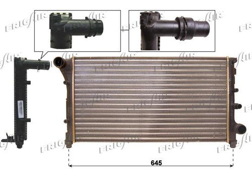 Radiatore fiat panda 169 - radiatore,