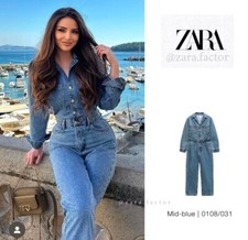 ZARA NUOVA TUTA DENIM DONNA
