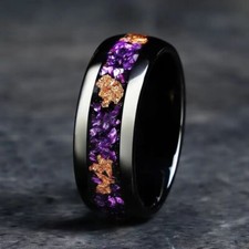 Anello fascia acciaio - anello, a