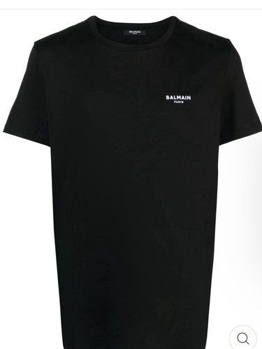 Balmain shirt uomo nera l - t-shirt,