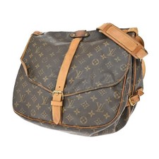 Borsa a tracolla Louis Vuitton Saumur 35 monogramma pelle BN Francia M42254 33KB324