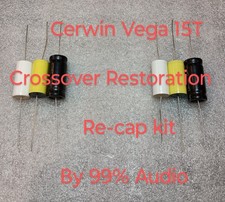 Cerwin Vega 15T Crossover Kit di Ricapitolazione Restauro per Una Coppia