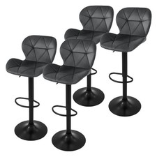Set di 4 sgabelli alti da bar