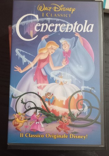 Cenerentola vhs originale - cenerentola,