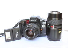 Yashica 270 AF + obiettivo 28-70 mm + 70-210 mm + flash fotocamera rullino 35mm