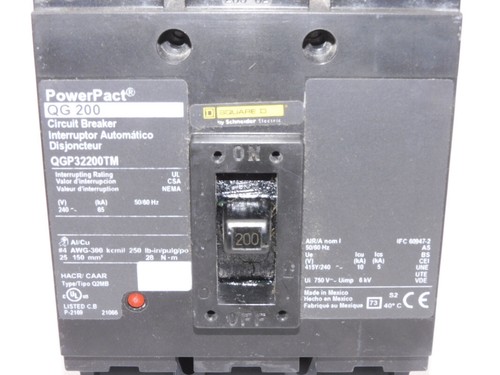 Square qgp32200tm 240v 200a - qgp32200tm,
