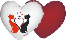 cuscino a forma di cuore con